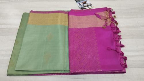 SOFT SILK SAREE WITH BLOUSE